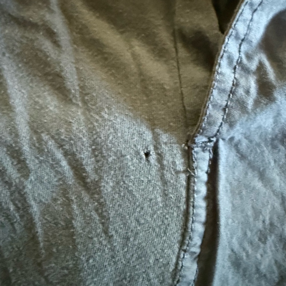 Anthropologie Blue Textured Blouse